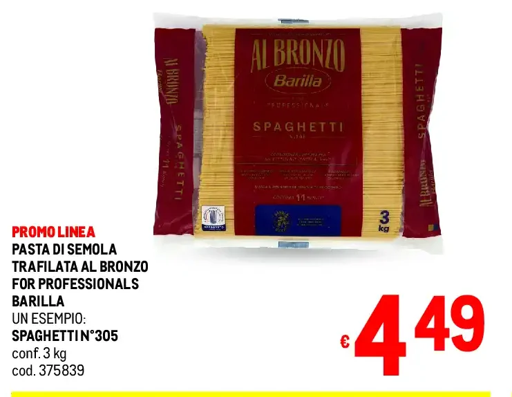 Pasta di semola Spaghetti Barilla