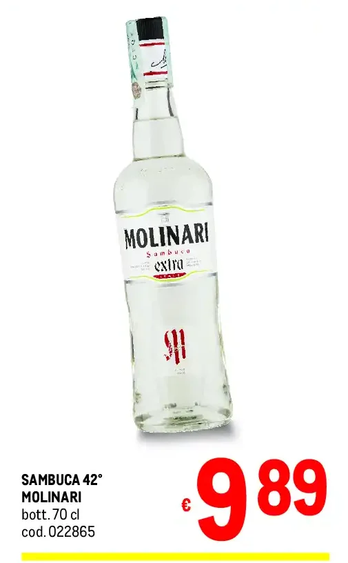 Sambuca 42° Molinari