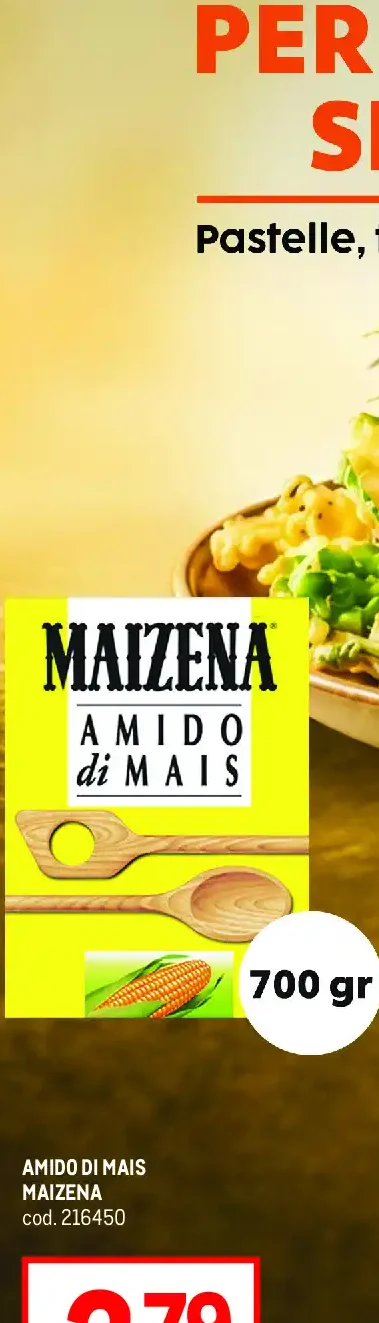Amido di mais Maizena