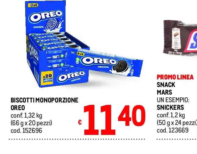 Biscotti monoporzione
