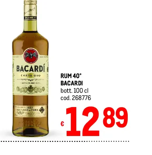 Bacardi Carta Oro