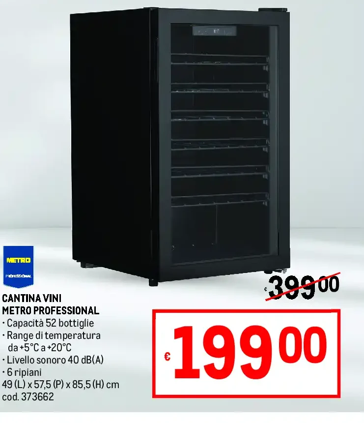 Cantina vini Metro Professional