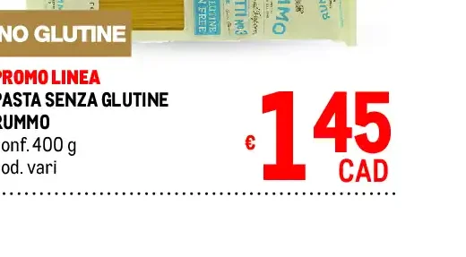Pasta senza glutine Rummo