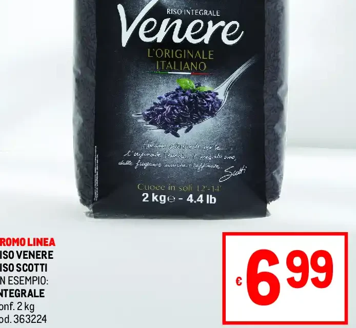 Riso Venere Riso Scotti integrale