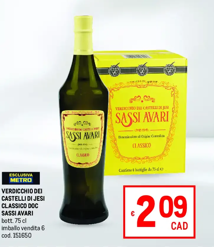 Verdicchio dei Castelli di Jesi Classico DOC Sassi Avari