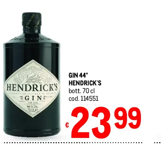 Gin Hendrick's