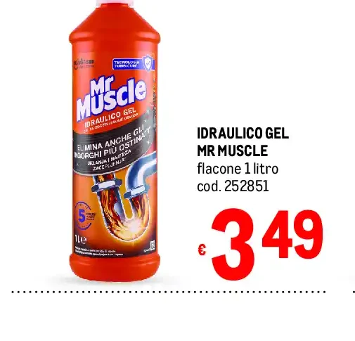 Idraulico gel Mr Muscle