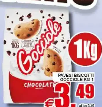 Biscotti gocciole