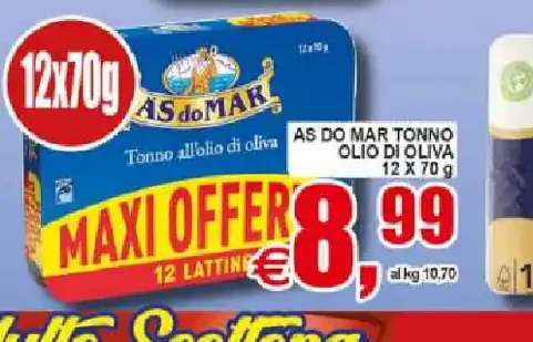 Tonno all'olio di oliva