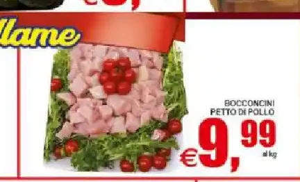 Bocconcini petto di pollo