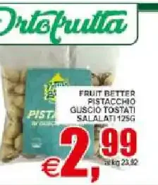 Pistacchio sgusciato tostato
