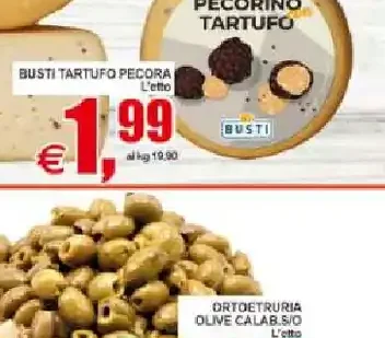Busti tartufo pecora