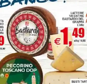 Latterie Vicentine Bastardo del Grappa
