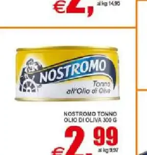 Tonno all'olio di oliva