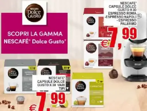 Nescafé Dolce Gusto capsule assortite