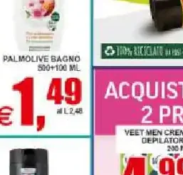 Palmolive bagnoschiuma