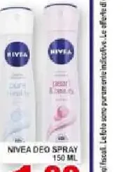 Nivea deodorante spray