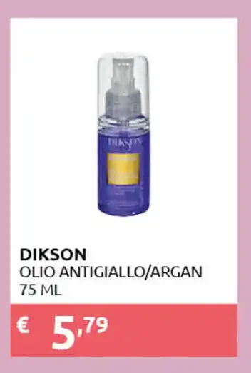 Olio antigiallo/argan