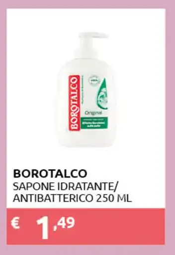 Sapone idratante/antibatterico
