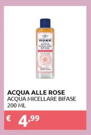 Acqua micellare bifase