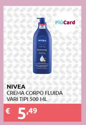 Crema corpo fluida