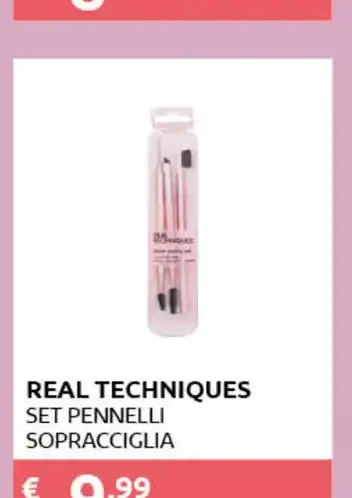 Real Techniques Set Pennelli Sopracciglia