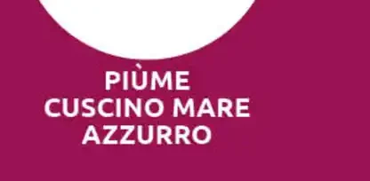 Piùme Cuscino Mare Azzurro