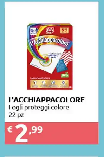 L'Acchiappacolore fogli proteggi colore