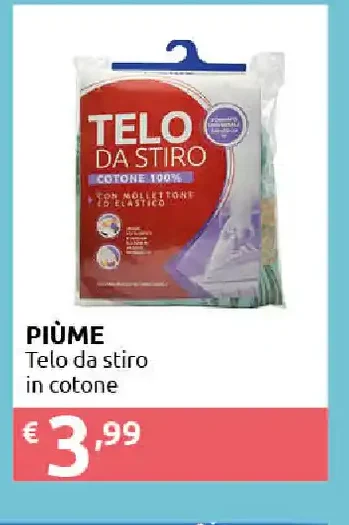Piùme telo da stiro