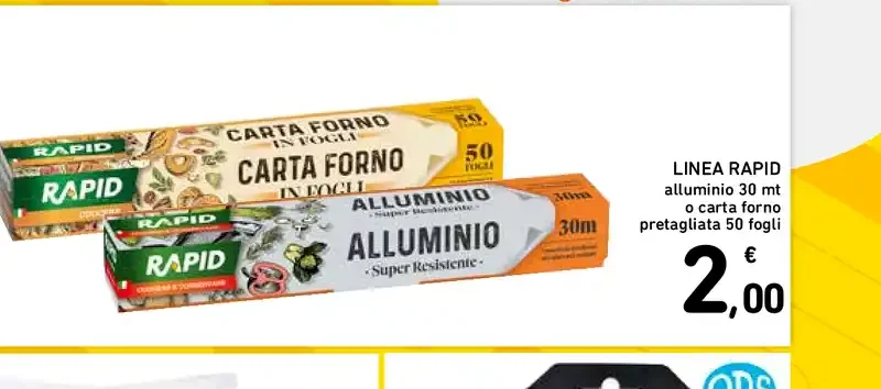 Carta forno e alluminio