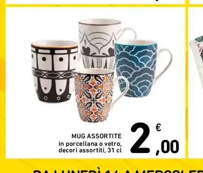 Mug assortite