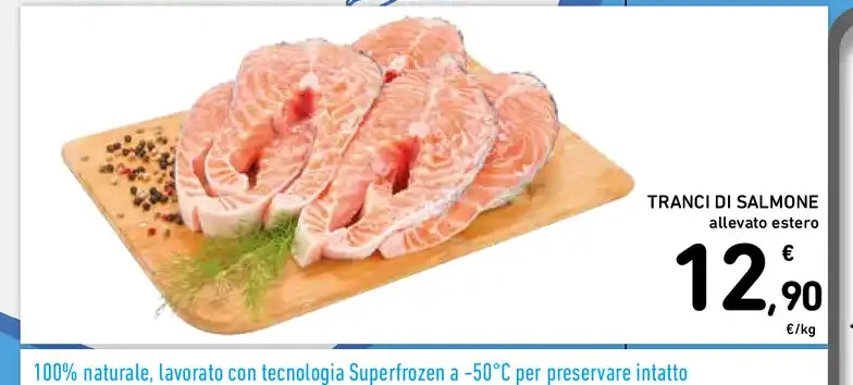 Tranci di salmone