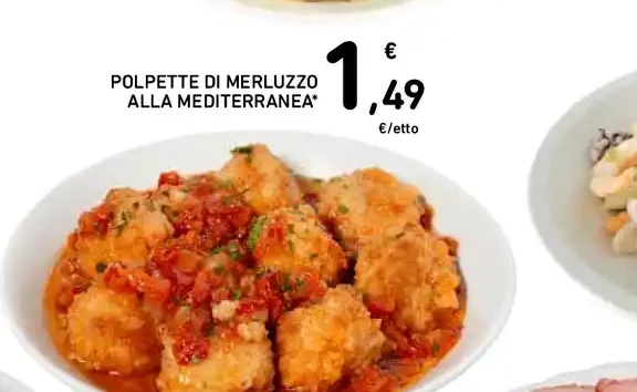 Polpette di merluzzo alla mediterranea