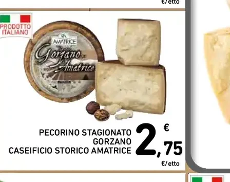 Pecorino stagionato Gorzano Amatrice