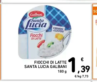 Fiocchi di latte Santa Lucia Galbani