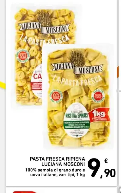 Pasta fresca ripiena Luciana Mosconik
