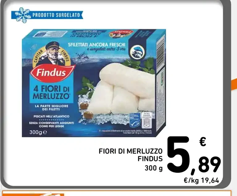 Fiori di merluzzo Findus