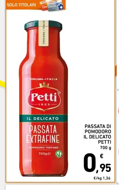 Passata di pomodoro Il Delicato Petti