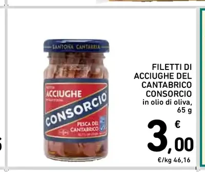 Filetti di acciughe del Cantabrico Consorcio