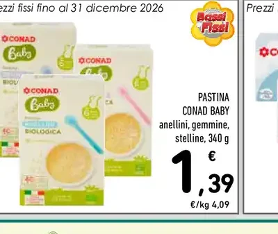 Pastina Conad Baby