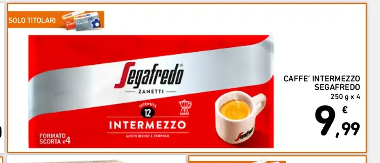 Caffè Intermezzo Segafredo