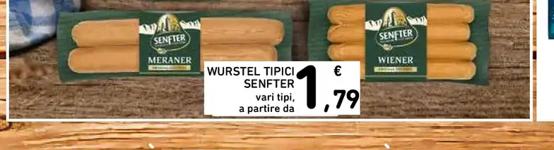 Wurstel tipici Senfter