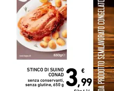 Stinco di suino Conad