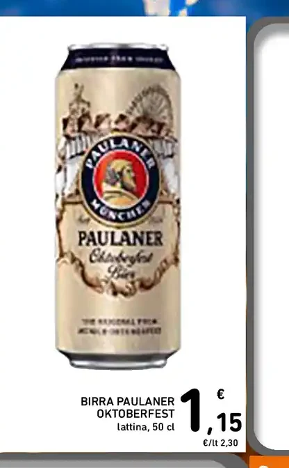Birra Paulaner Oktoberfest