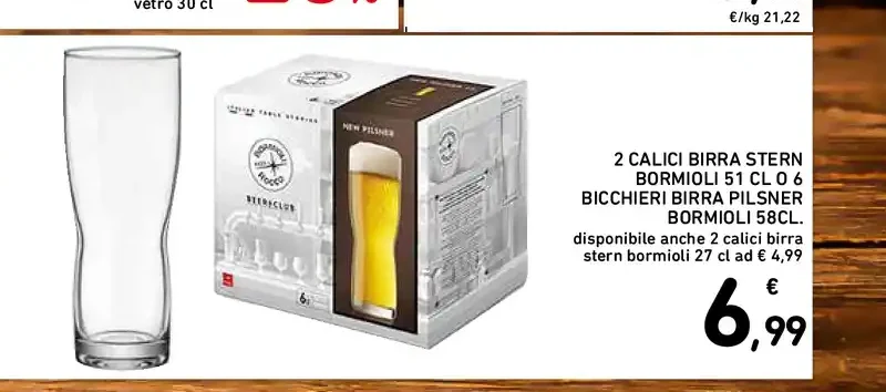 Calici e bicchieri birra Bormioli