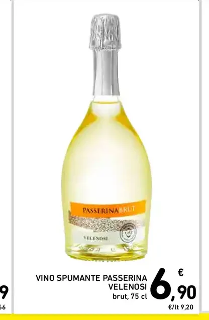 Vino spumante Passerina Velonesi