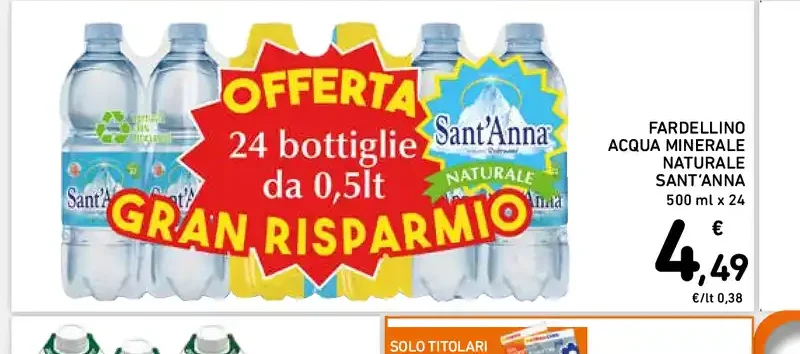 Acqua minerale naturale Sant'Anna