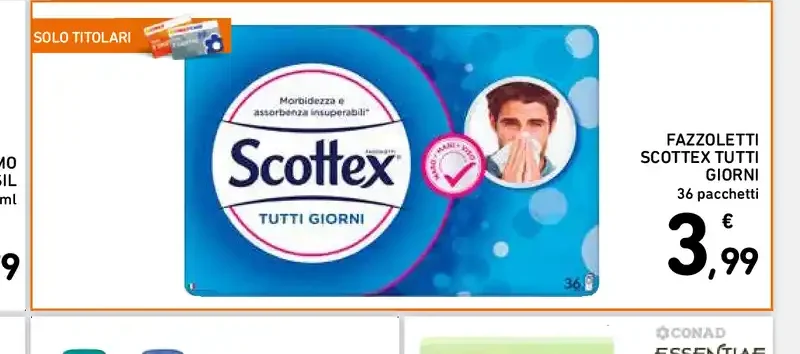 Fazzoletti Scottex Tutti i Giorni