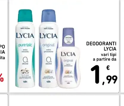 Deodoranti Lycia