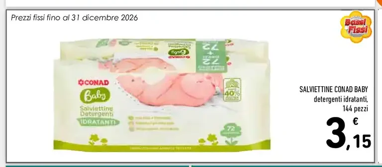 Salviettine Conad Baby